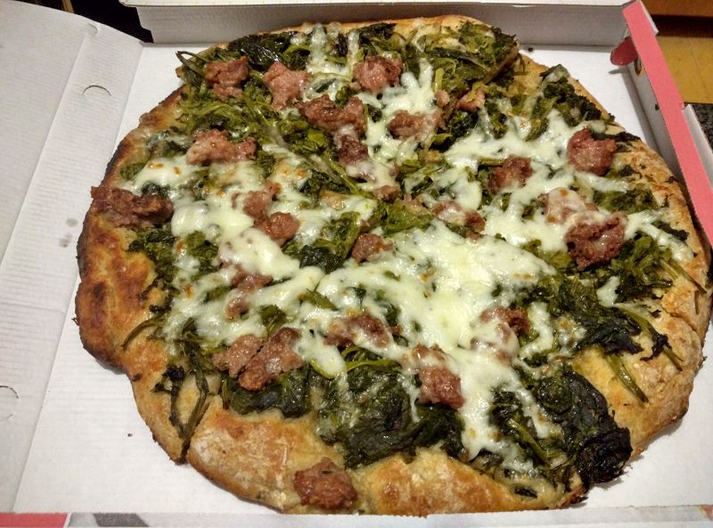 Pizza lambriata Panificio santa lucia
