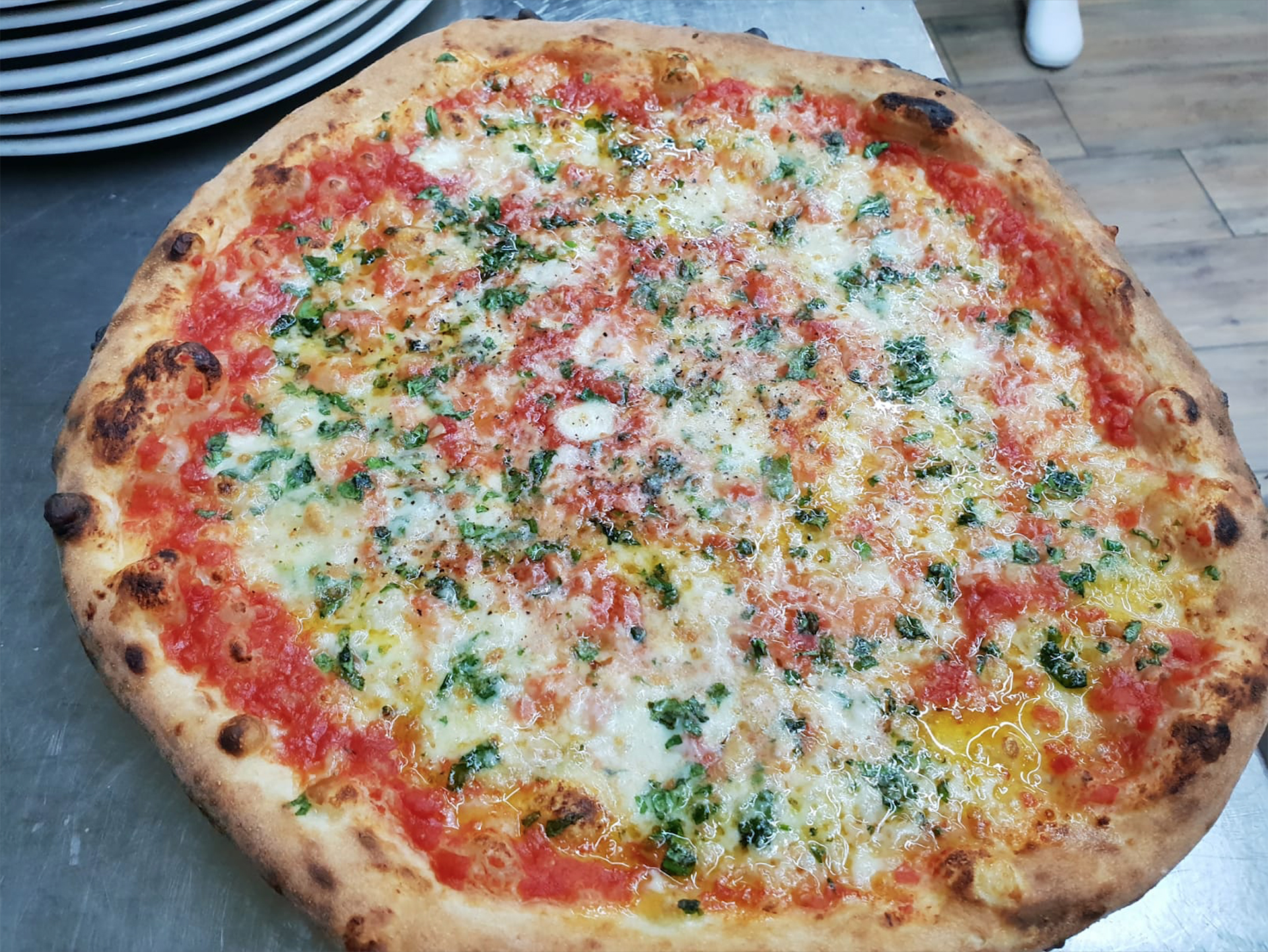 Pizza gnocco