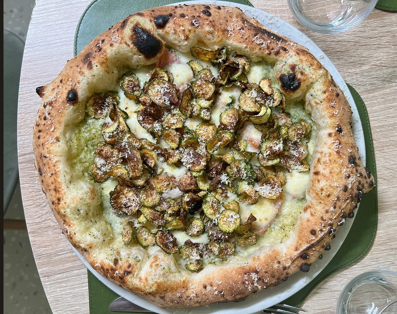 La pizza del sabato: la Trionfo di Zucchini dei Fratelli Grassia