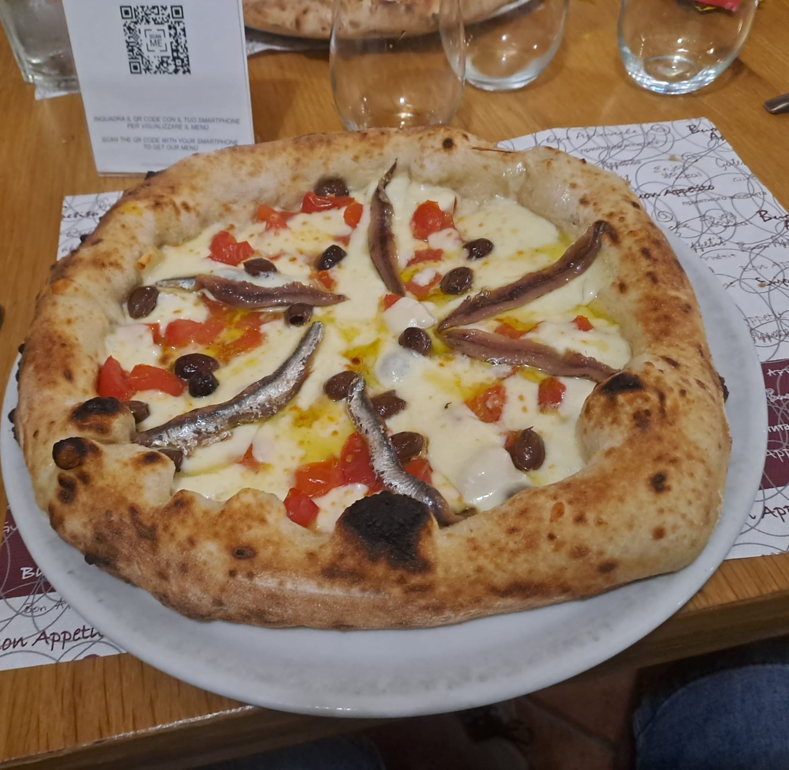 La Pizza del Sabato: la “Arrivutata” di Michele Croccia (La Pietra Azzurra)