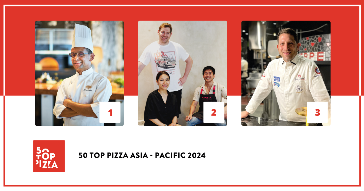 50 Top Pizza 2024: The Pizza Bar on 38th si conferma la Migliore Pizzeria dell'area Asia-Pacifico