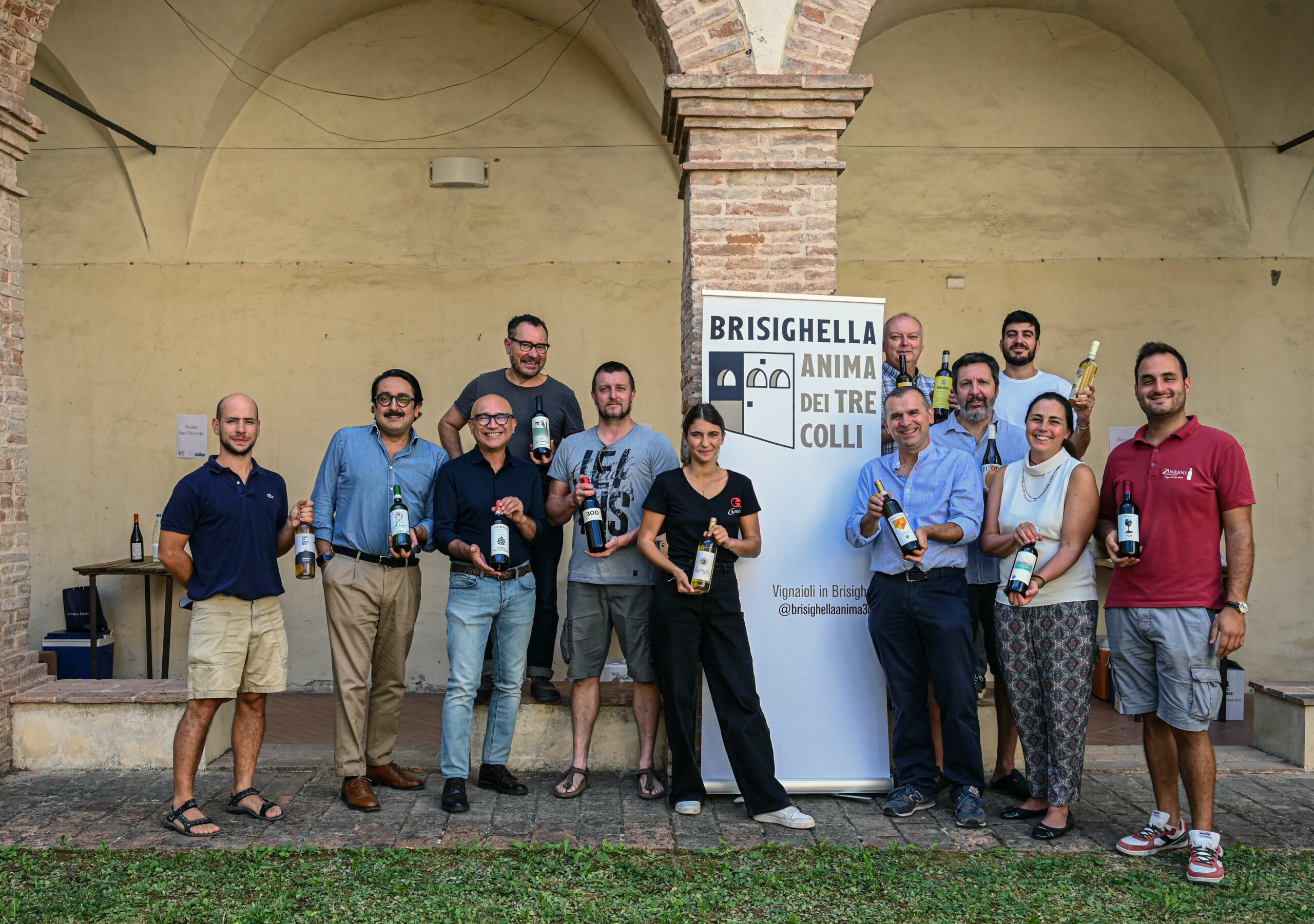 I vignaioli di Brisighella riuniti in un'associazione. I vignaioli di Brisighella riuniti nell’Associazione “Brisighella anima dei tre colli”