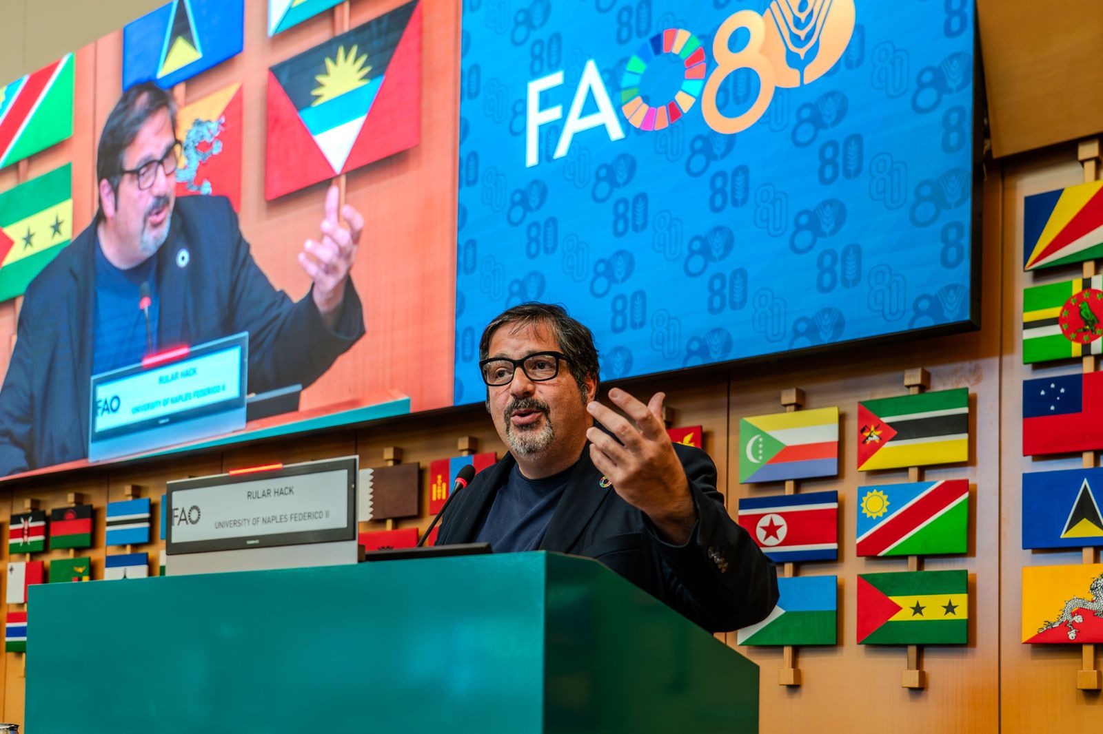 Alex Giordano al World Food Forum 2025 - Di Testa e Di Gola