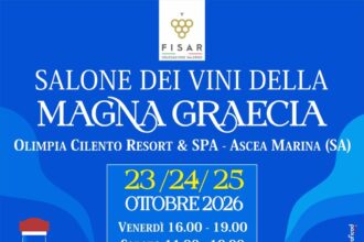 Congresso Nazionale FISAR 2026 ad Ascea Marina: il Cilento celebra il vino italiano